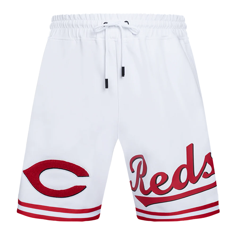 MLB CINCINNATI REDS CLASSIC CHENILLE MEN'S SHORT (WHITE) - Image 2