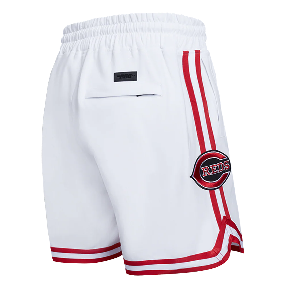 MLB CINCINNATI REDS CLASSIC CHENILLE MEN'S SHORT (WHITE) - Image 3