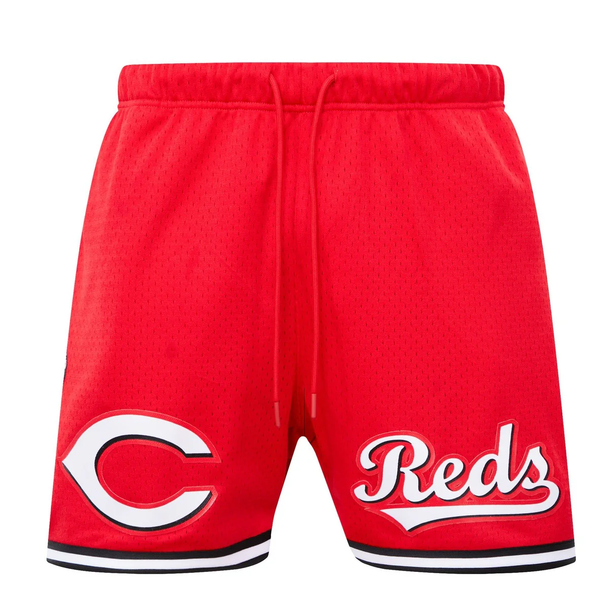 MLB CINCINNATI REDS MEN'S MESH SHORT (RED/BLACK) - Image 2
