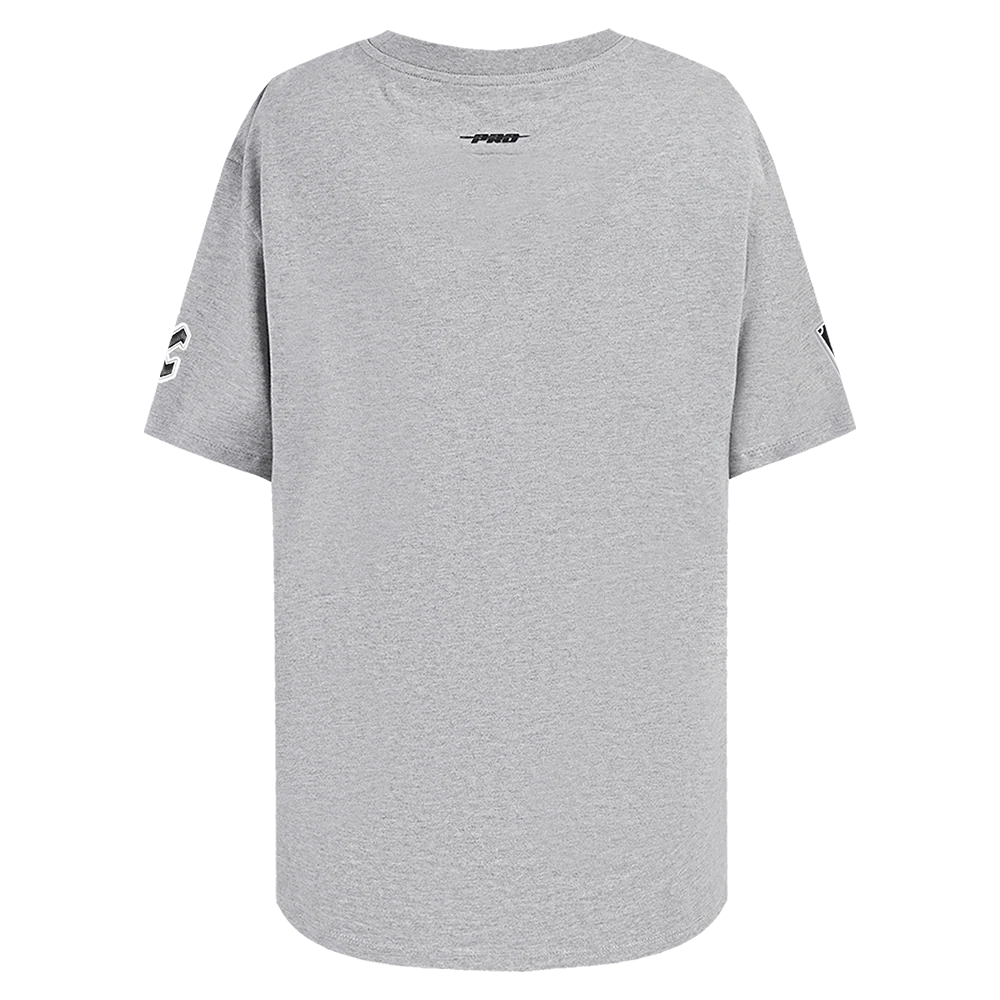 MLB CHICAGO WHITE SOX SCRIPT TAIL MEN'S TOPS (HEATHER GREY) - Image 3