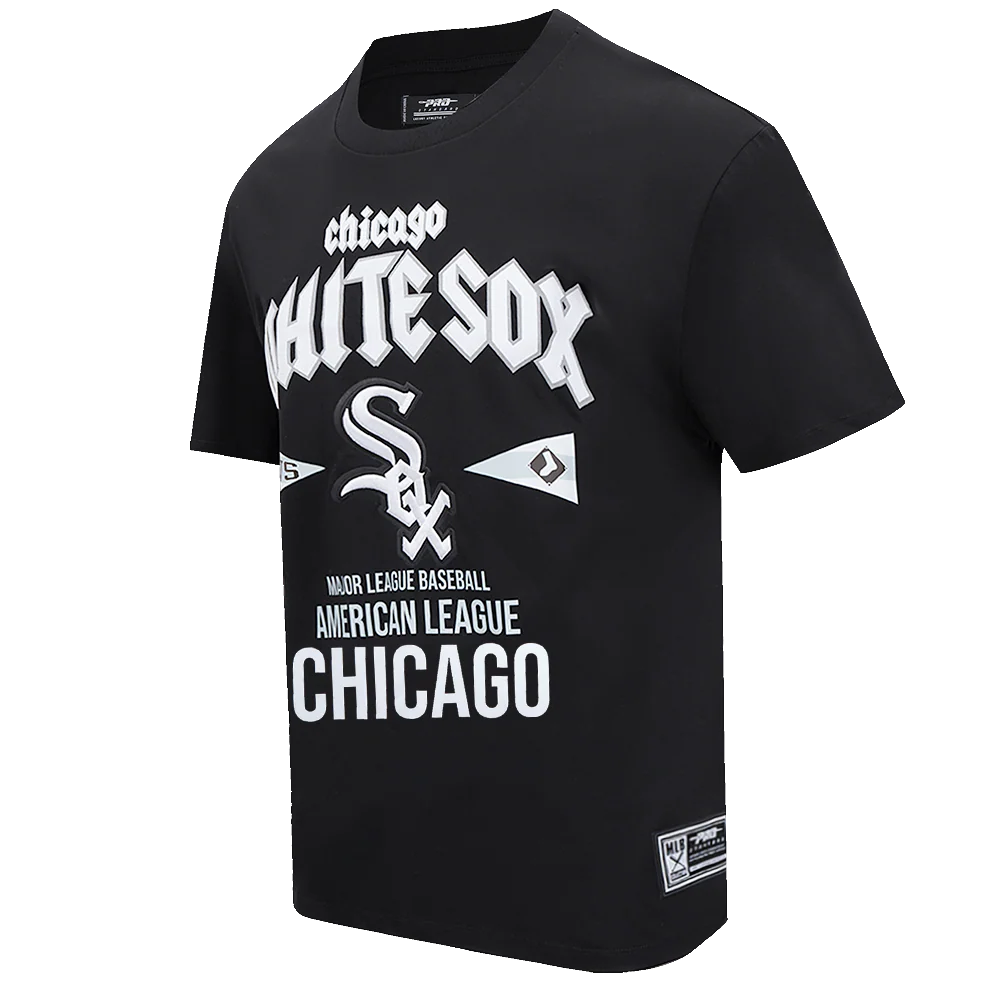 MLB CHICAGO WHITE SOX CITY TOUR CJ DROP SHOULDER TEE (BLACK) - Image 2