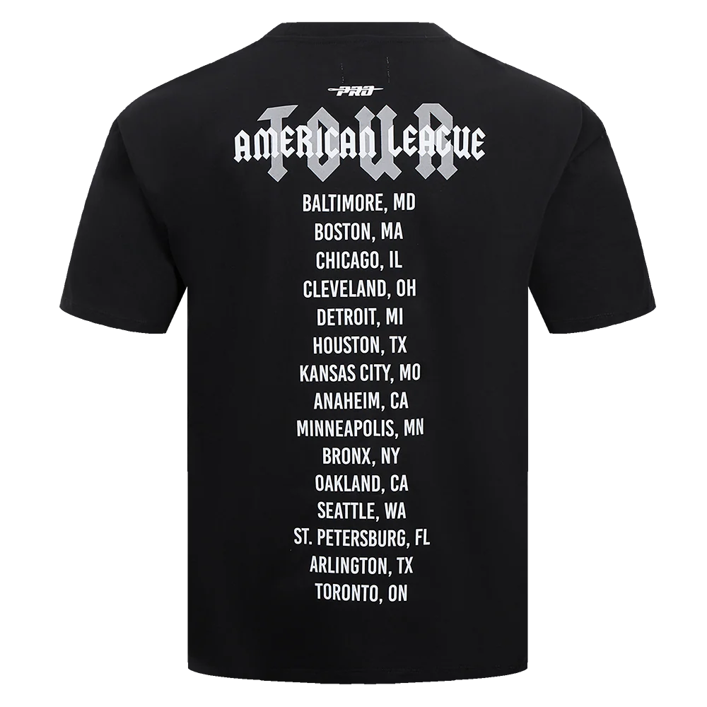 MLB CHICAGO WHITE SOX CITY TOUR CJ DROP SHOULDER TEE (BLACK) - Image 3