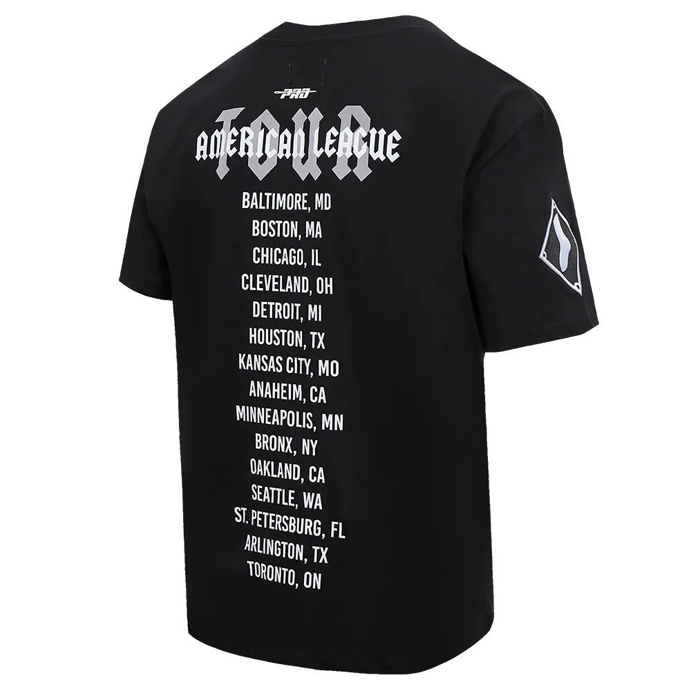 MLB CHICAGO WHITE SOX CITY TOUR CJ DROP SHOULDER TEE (BLACK) - Image 4