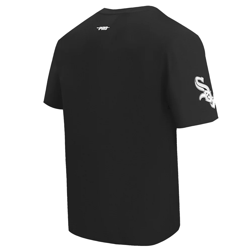 MLB CHICAGO WHITE SOX TURN IT UP MEN'S CJ DROP SHOULDER TEE (BLACK) - Image 4