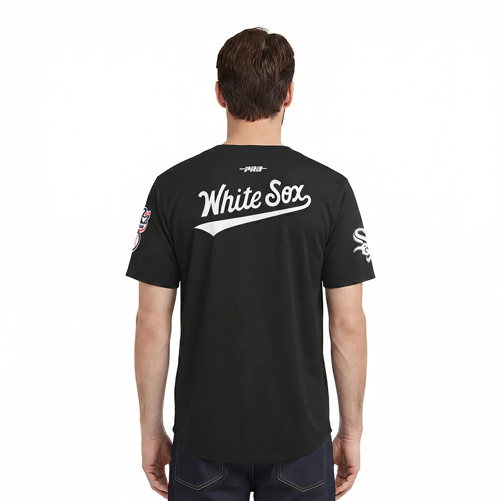 MLB CHICAGO WHITE SOX CITY RANSOM MEN'S SINGLE JERSEY TEE (BLACK) - Image 2