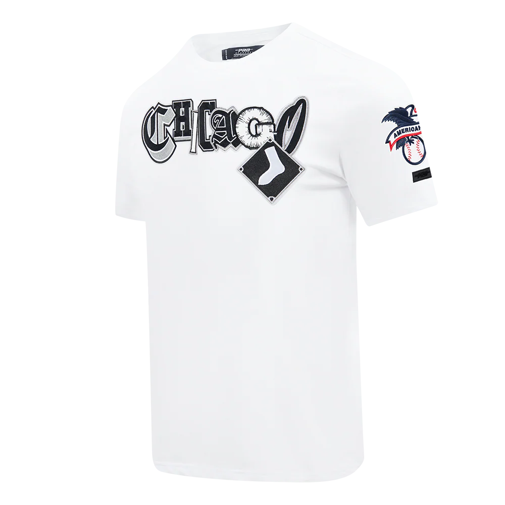 MLB CHICAGO WHITE SOX CITY RANSOM MEN'S SINGLE JERSEY TEE (WHITE) - Image 4