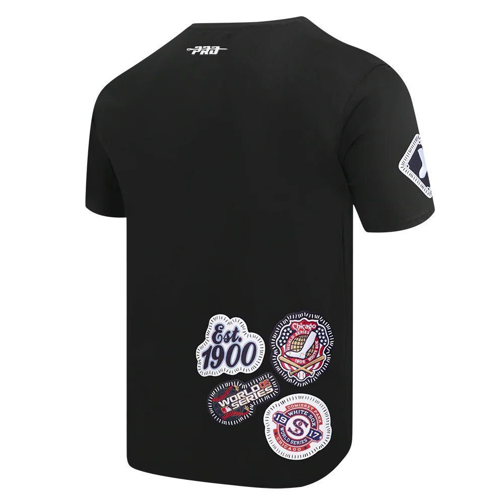 MLB CHICAGO WHITE SOX DIY PICK STITCH MEN'S SINGLE JERSEY TOP (BLACK) - Image 4