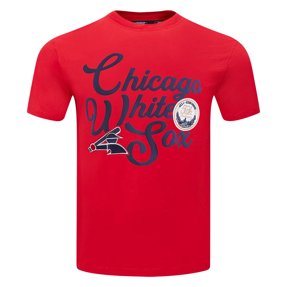 MLB CHICAGO WHITE SOX SOUVENIR MEN'S SINGLE JERSEY TOP (RED)