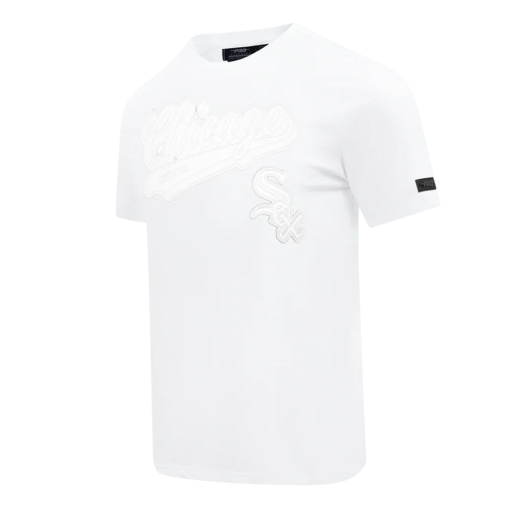MLB CHICAGO WHITE SOX WHITE OUT MEN'S SINGLE JERSEY TOP (WHITE) - Image 2