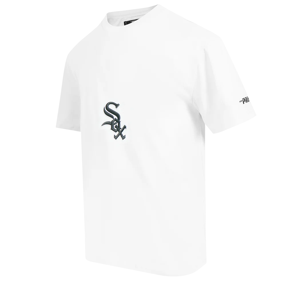 MLB CHICAGO WHITE SOX LIVING LARGE MEN'S CJ DROP SHOULDER TOP (WHITE) - Image 3