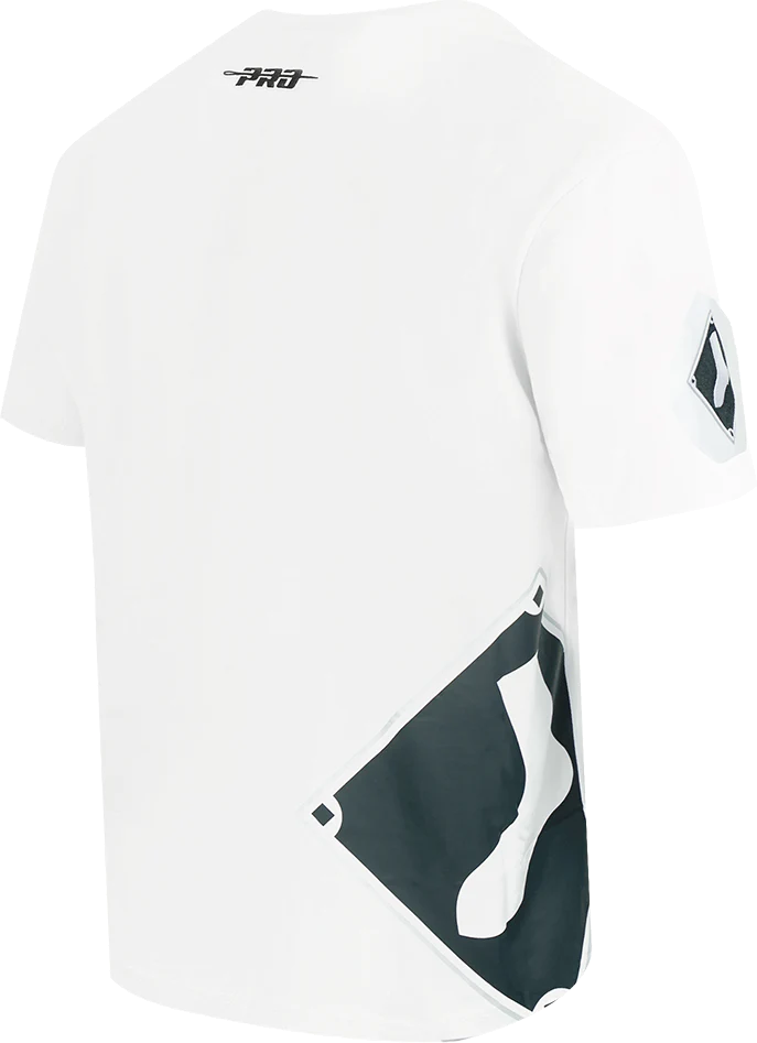 MLB CHICAGO WHITE SOX LIVING LARGE MEN'S CJ DROP SHOULDER TOP (WHITE) - Image 4