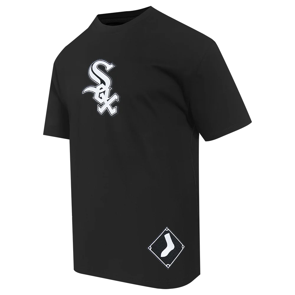 MLB CHICAGO WHITE SOX WINGSPAN MEN'S CJ DROP SHOULDER TEE (BLACK) - Image 3