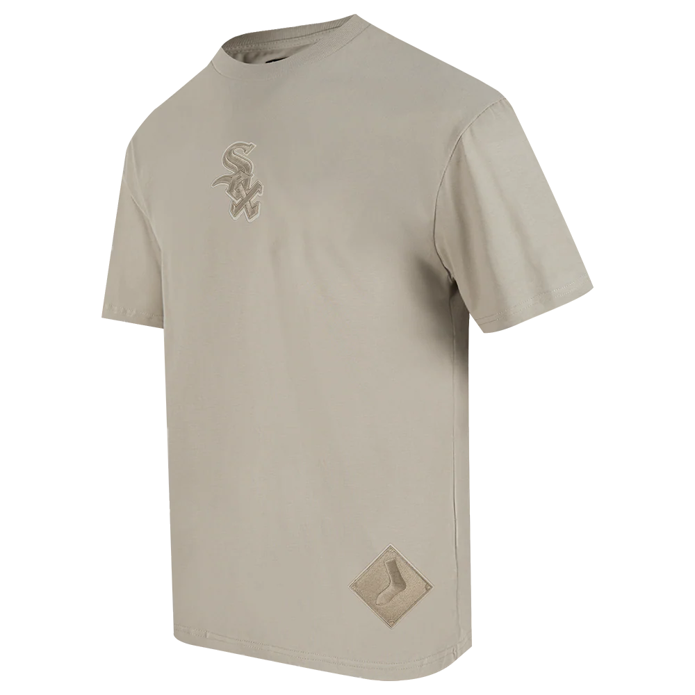 MLB CHICAGO WHITE SOX WINGSPAN MEN'S CJ DROP SHOULDER TEE (TAUPE) - Image 3