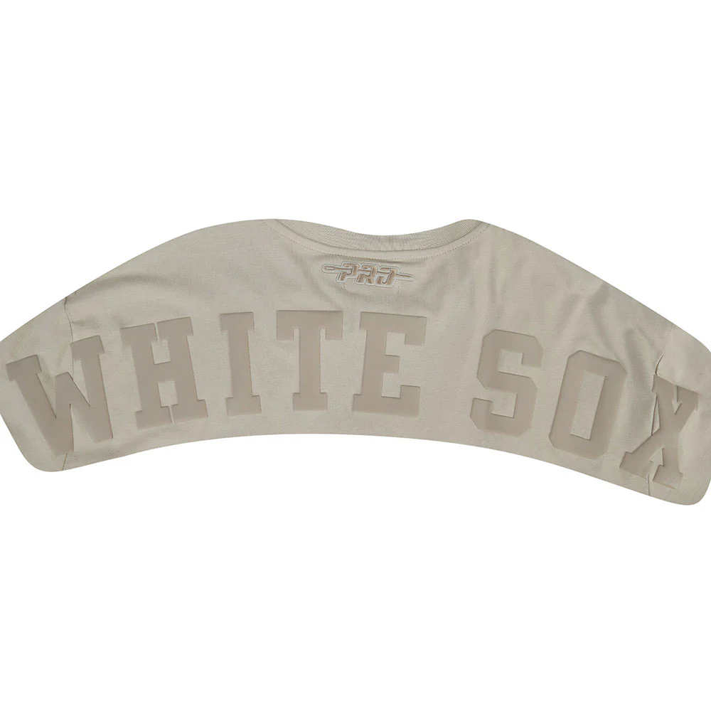 MLB CHICAGO WHITE SOX WINGSPAN MEN'S CJ DROP SHOULDER TEE (TAUPE) - Image 6