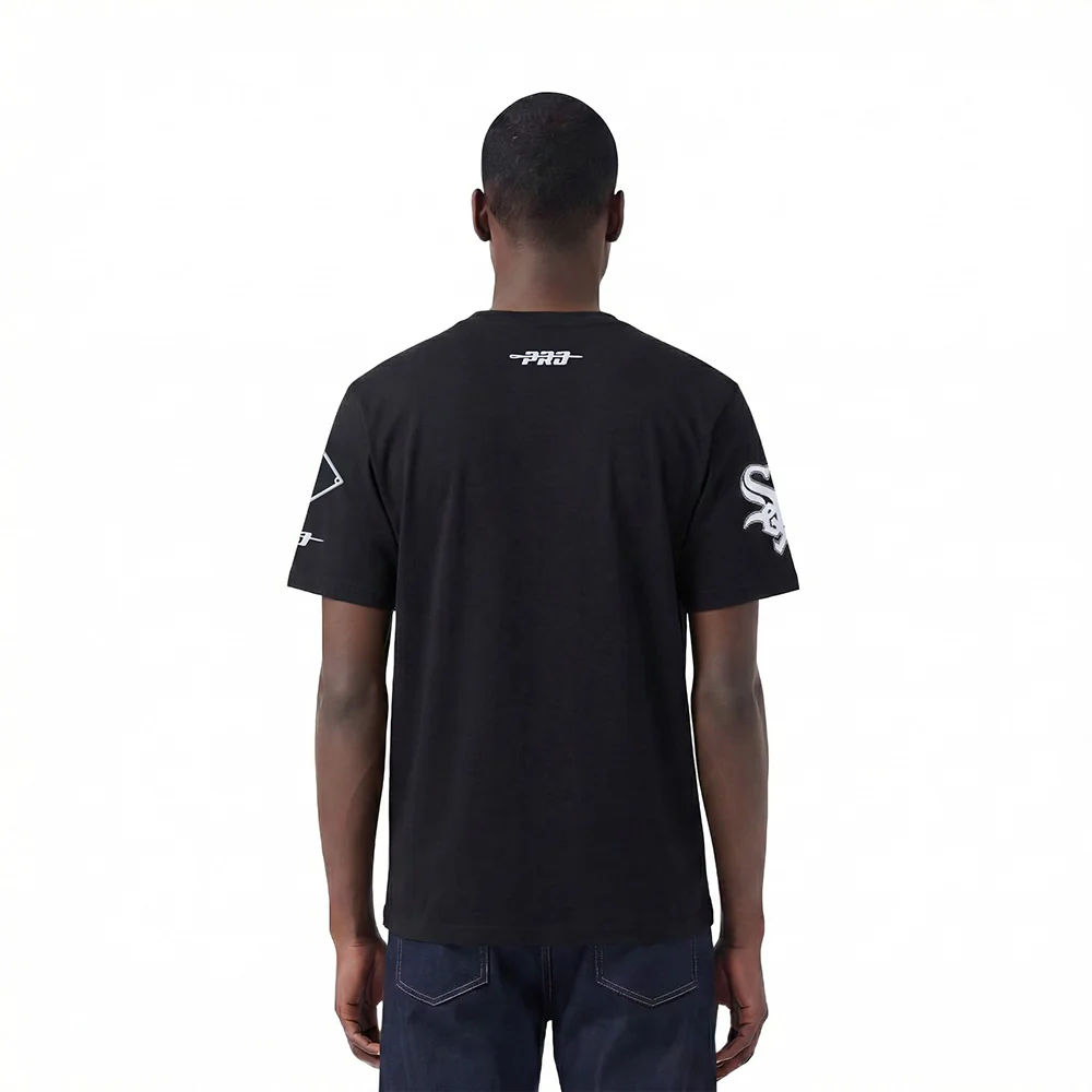 MLB CHICAGO WHITE SOX CLASSIC CHENILLE MEN'S SJ TEE (BLACK) - Image 2