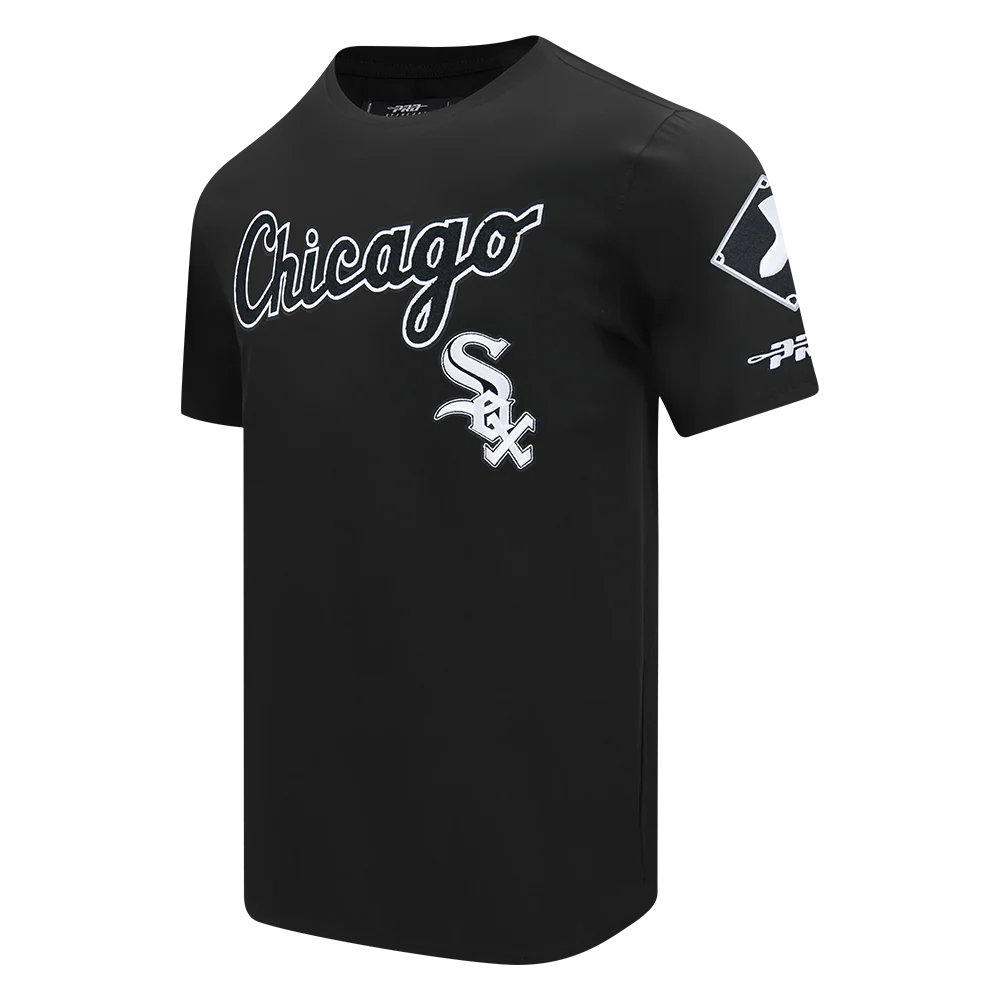 MLB CHICAGO WHITE SOX CLASSIC CHENILLE MEN'S SJ TEE (BLACK) - Image 3