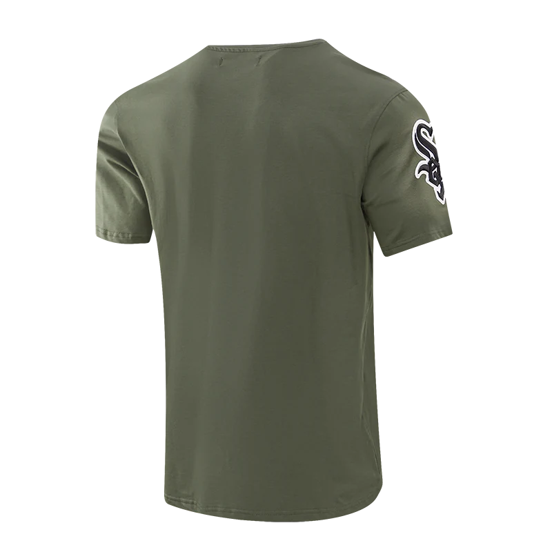 MLB CHICAGO WHITE SOX LOGO PRO TEAM MEN'S TOP (OLIVE) - Image 3