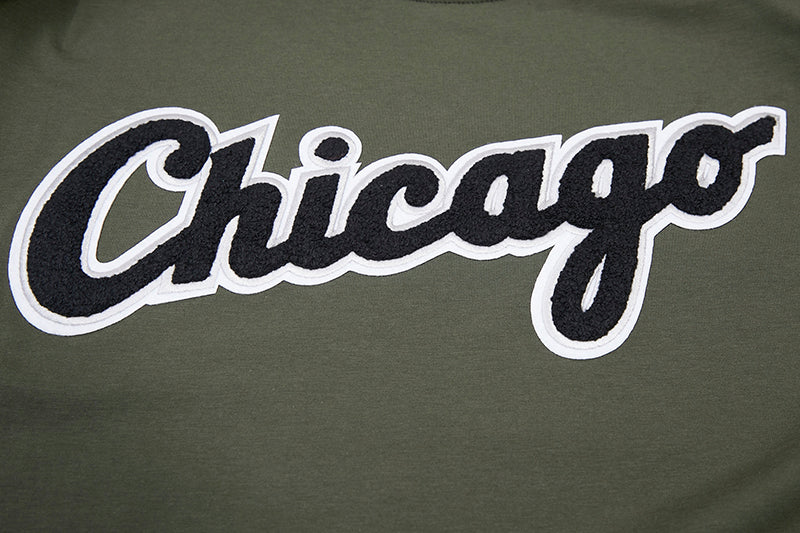 MLB CHICAGO WHITE SOX LOGO PRO TEAM MEN'S TOP (OLIVE) - Image 5
