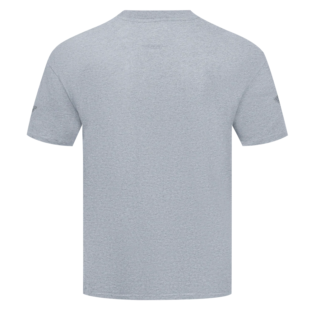 MLB CHICAGO WHITE SOX NEUTRAL MEN'S DROP SHOULDER TOP (DARK HEATHER GRAY) - Image 3
