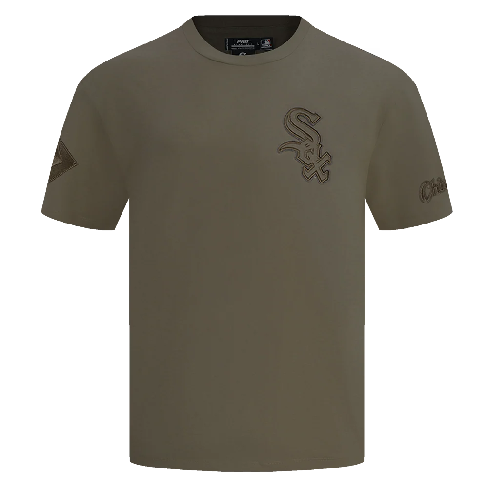 MLB CHICAGO WHITE SOX NEUTRAL MEN'S DROP SHOULDER TOP (DARK TAUPE)