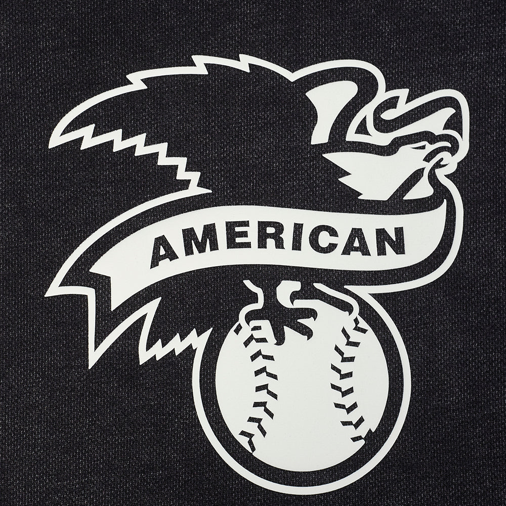 MLB CHICAGO WHITE SOX STREET TEAM MEN'S ENZYME WASH DS FT PO HOODIE (WASHED BLACK) - Image 8