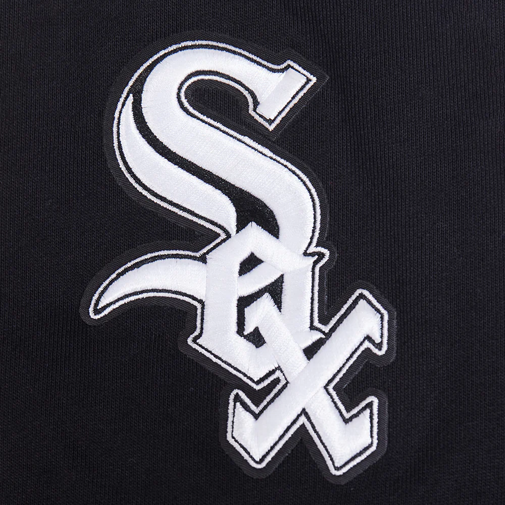 MLB CHICAGO WHITE SOX CITY ARCH MEN'S FLC 1/4 ZIP (BLACK) - Image 8