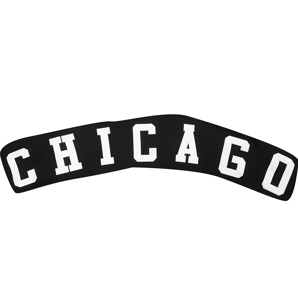 MLB CHICAGO WHITE SOX WINGSPAN MEN'S DROP SHOULDER FLC PO HOODIE (BLACK) - Image 6