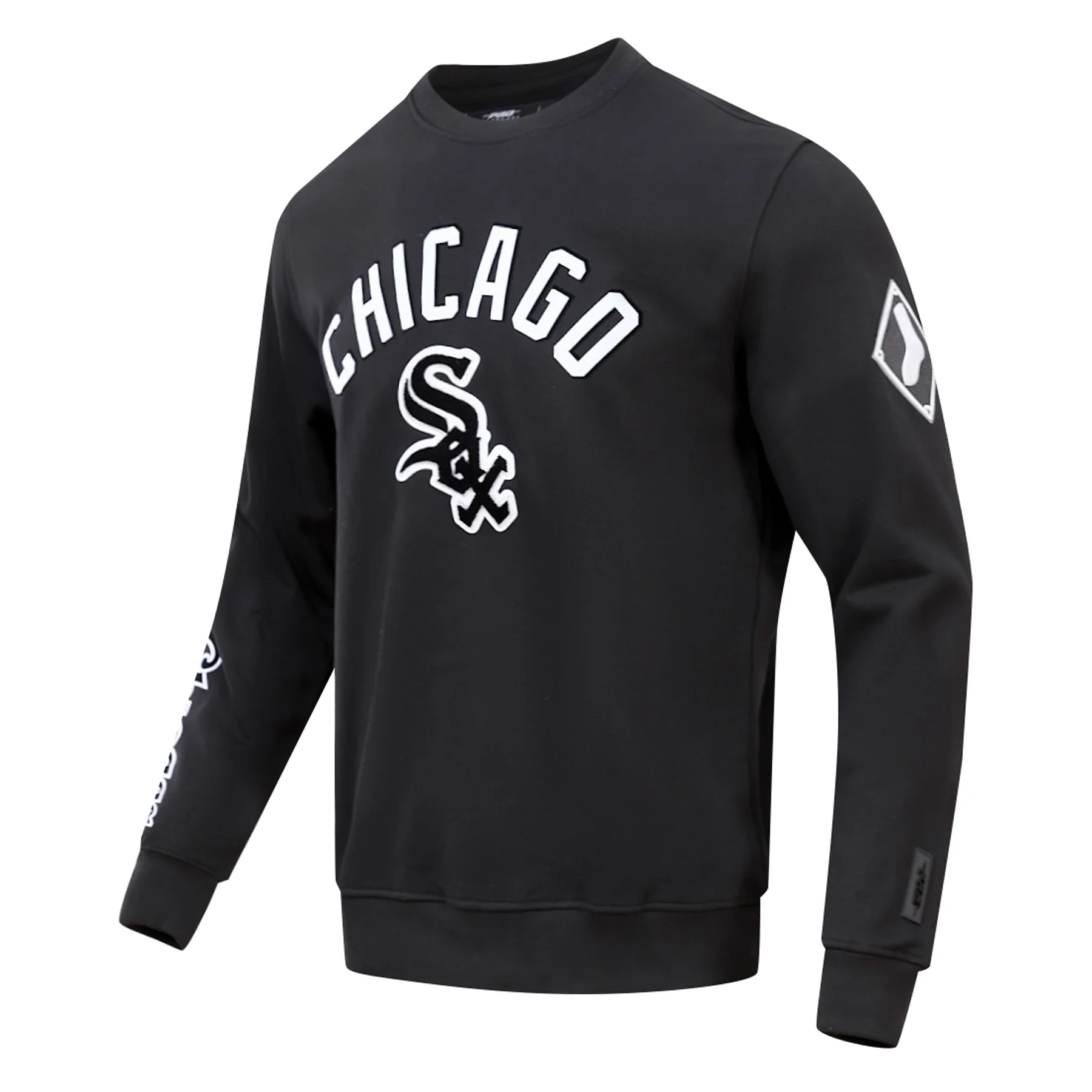MLB CHICAGO WHITE SOX CLASSIC MEN'S CREWNECK (BLACK) - Image 2