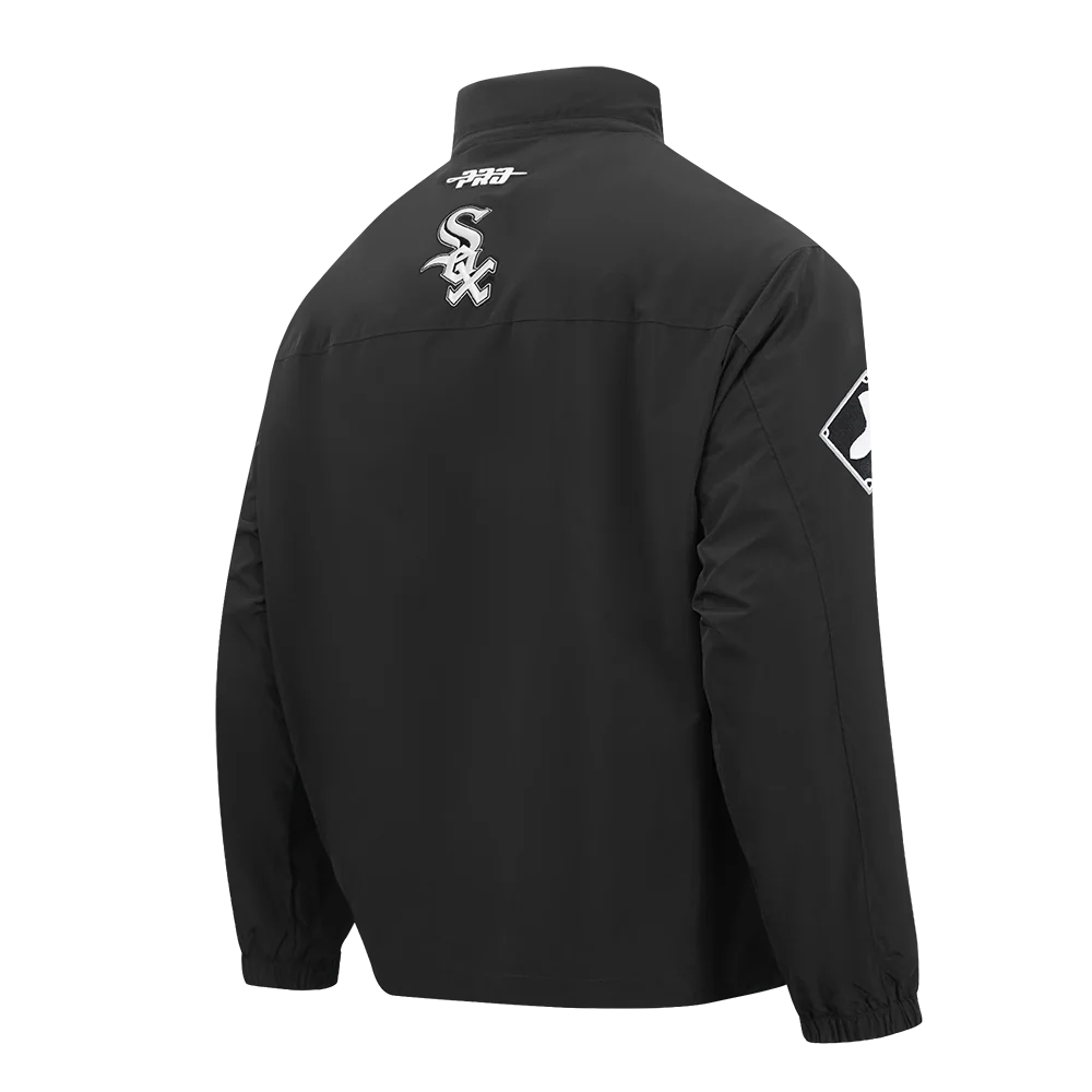 MLB CHICAGO WHITE SOX PRE GAME MEN'S JACKET (BLACK) - Image 6
