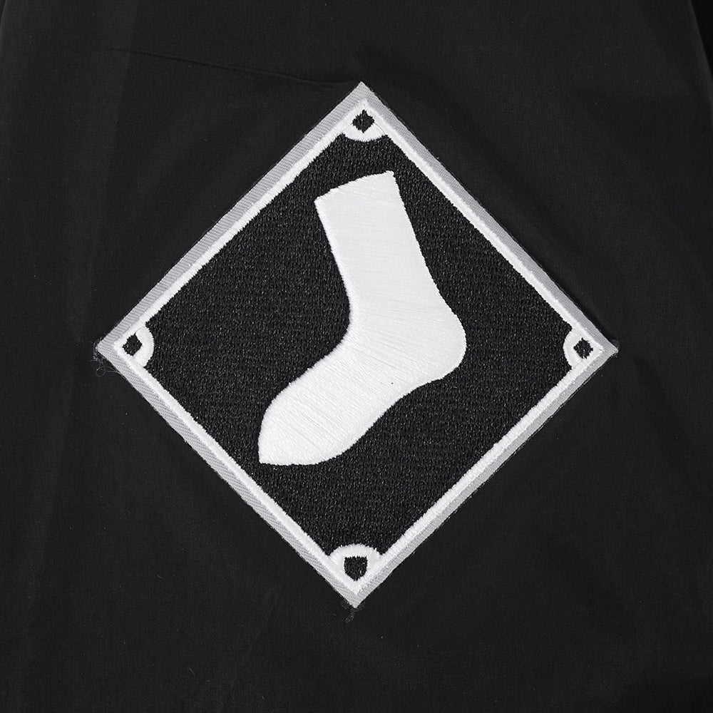 MLB CHICAGO WHITE SOX PRE GAME MEN'S JACKET (BLACK) - Image 7