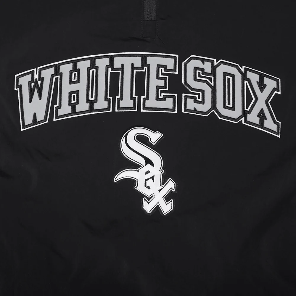 MLB CHICAGO WHITE SOX PRE GAME MEN'S JACKET (BLACK) - Image 8