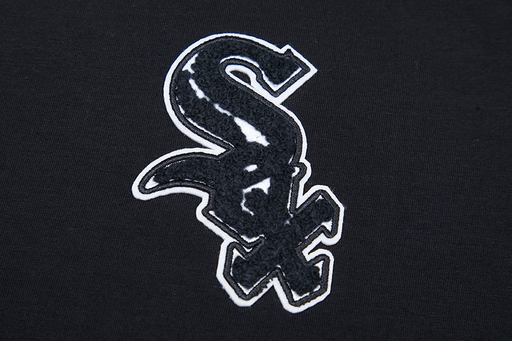 MLB CHICAGO WHITE SOX CLASSIC WOMEN'S BOXY TOP (BLACK) - Image 5