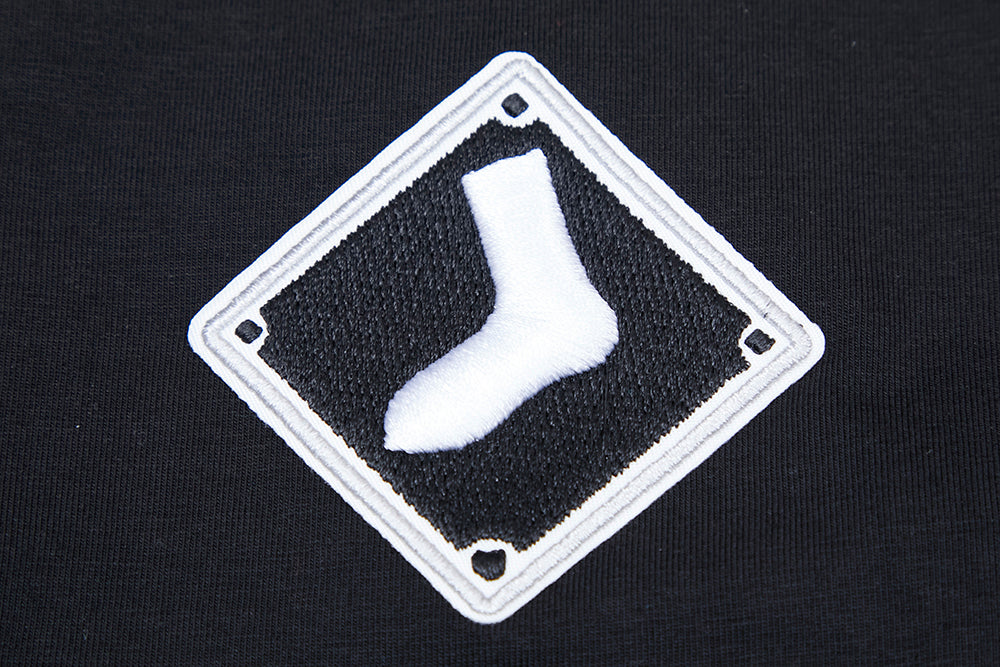 MLB CHICAGO WHITE SOX CLASSIC WOMEN'S BOXY TOP (BLACK) - Image 6