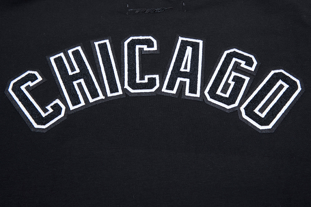 MLB CHICAGO WHITE SOX CLASSIC WOMEN'S BOXY TOP (BLACK) - Image 7