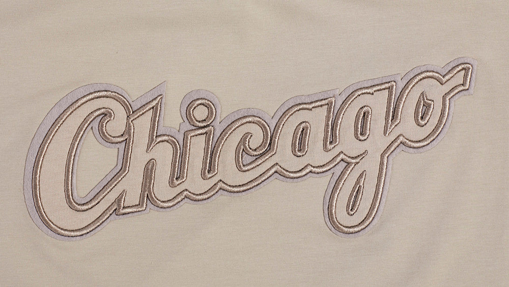 MLB CHICAGO WHITE SOX NEUTRAL WOMEN'S BOXY TOP (TAUPE) - Image 5