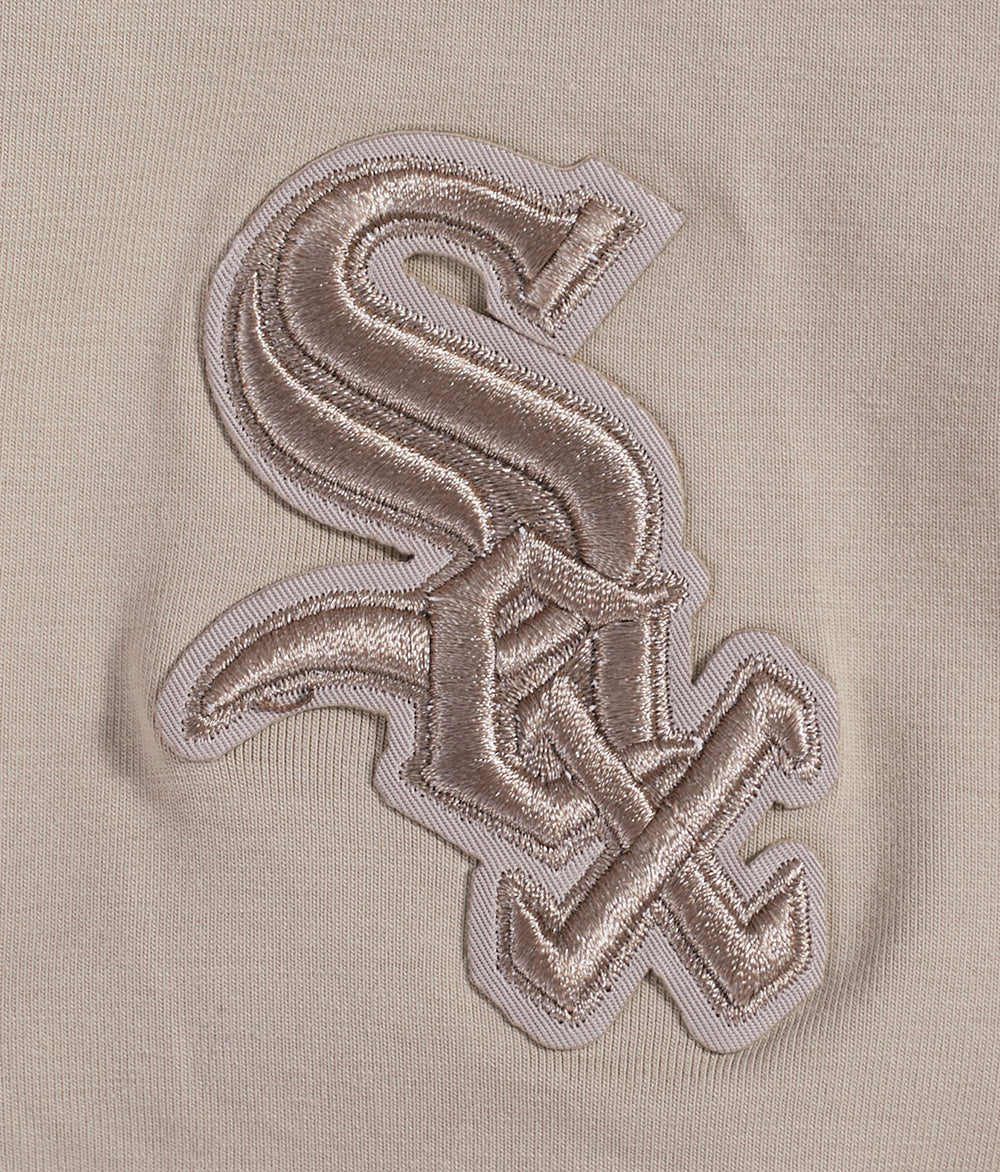 MLB CHICAGO WHITE SOX NEUTRAL WOMEN'S BOXY TOP (TAUPE) - Image 6
