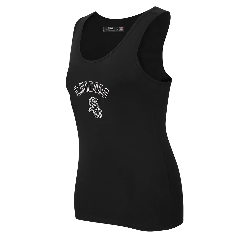 MLB CHICAGO WHITE SOX CLASSIC WOMEN'S RACERBACK (BLACK) - Image 2