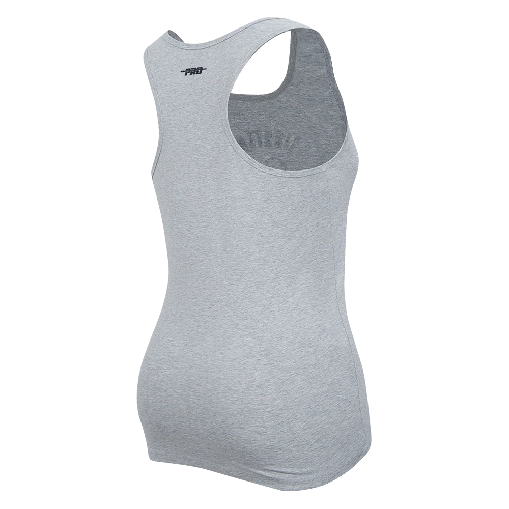 MLB CHICAGO WHITE SOX CLASSIC WOMEN'S RACERBACK (HEATHER GREY) - Image 3