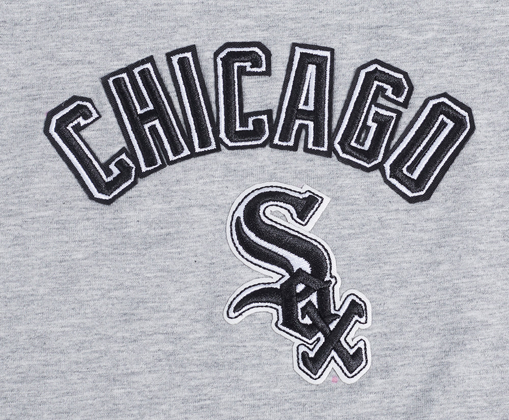 MLB CHICAGO WHITE SOX CLASSIC WOMEN'S RACERBACK (HEATHER GREY) - Image 5