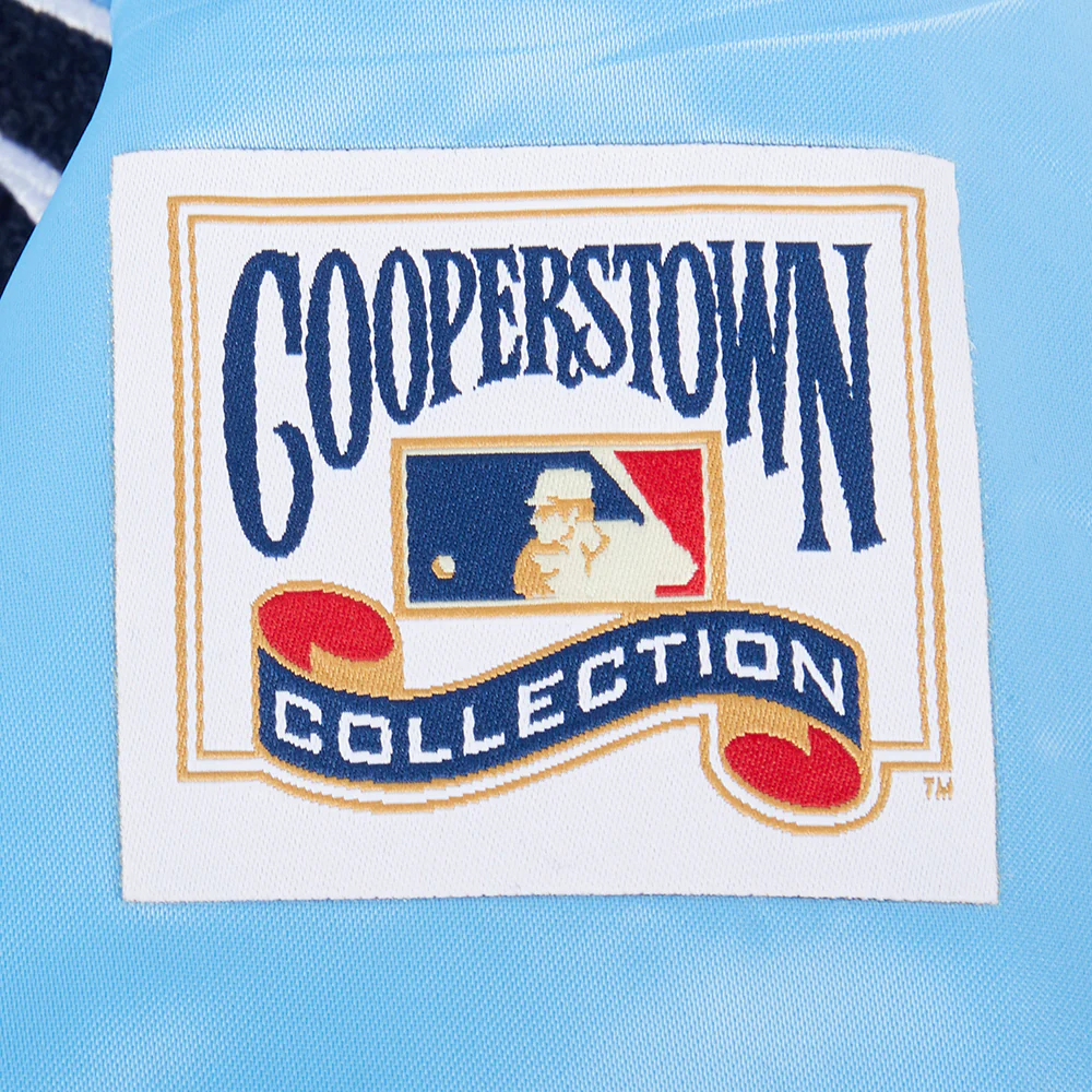 MLB CHICAGO WHITE SOX RETRO CLASSIC BIG BOYS RIB SATIN JACKET (UNIVERSITY BLUE) - Image 6