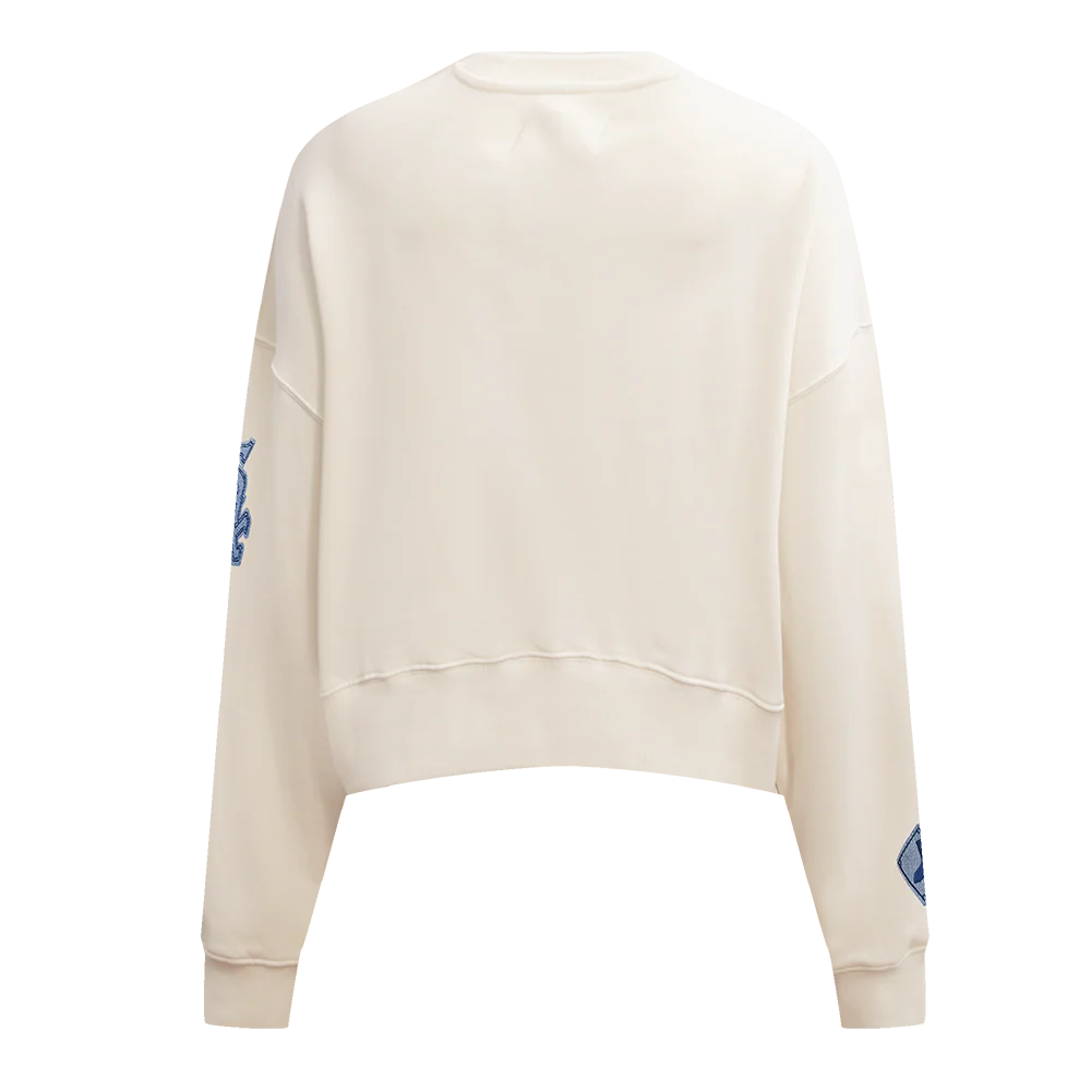 MLB CHICAGO WHITE SOX VARSITY BLUES WOMEN'S CREWNECK (LINEN) - Image 3
