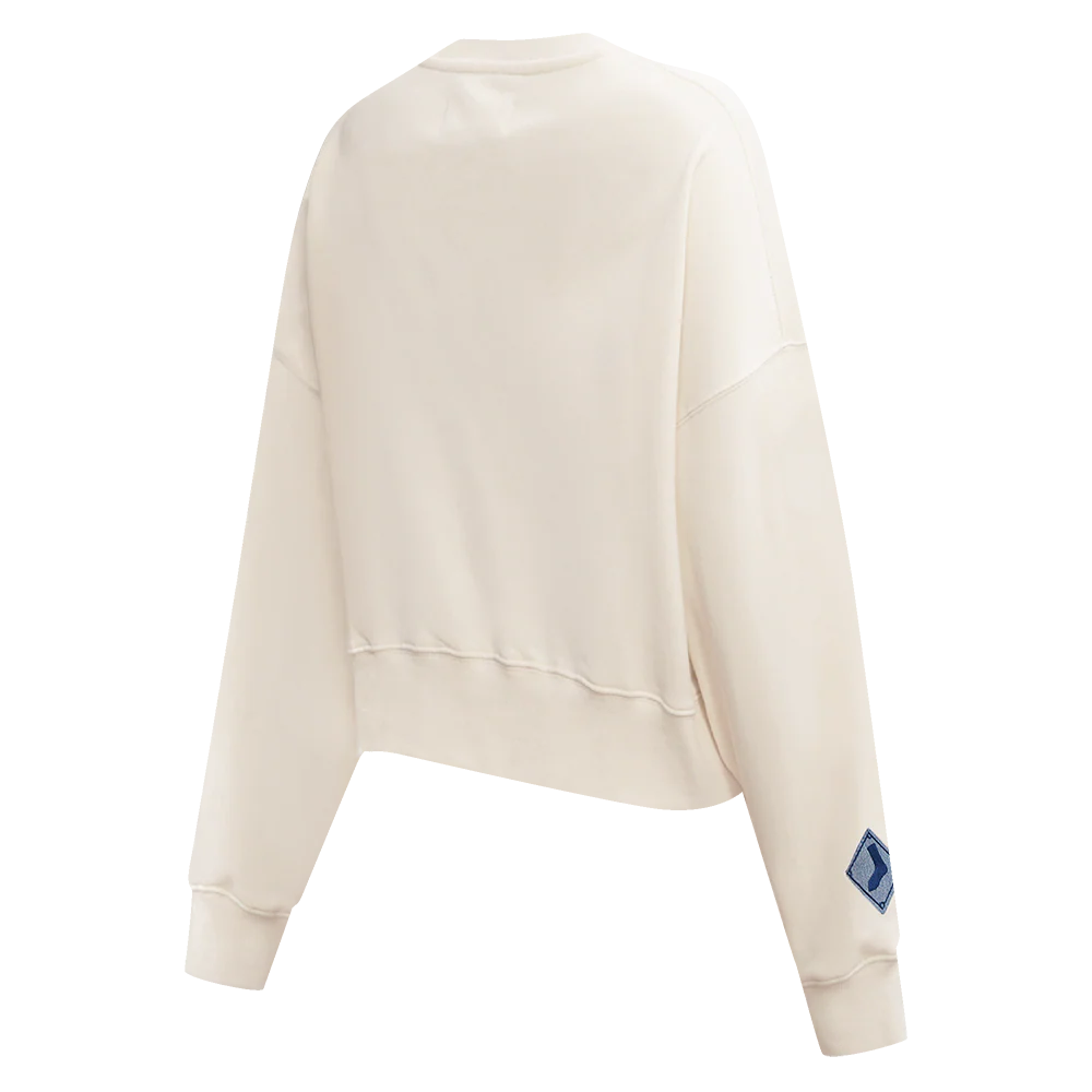MLB CHICAGO WHITE SOX VARSITY BLUES WOMEN'S CREWNECK (LINEN) - Image 4