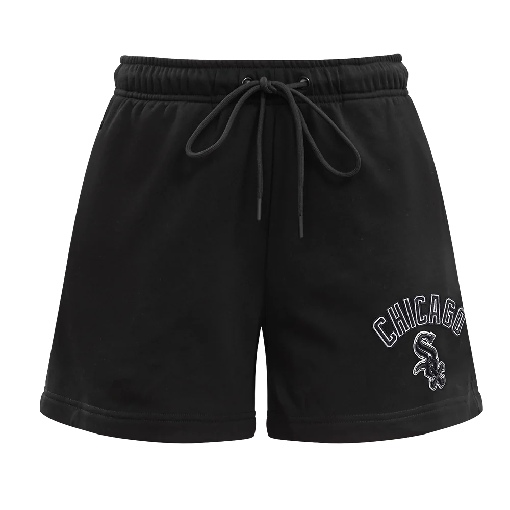 MLB CHICAGO WHITE SOX CLASSIC WOMEN'S SHORT (BLACK) - Image 2