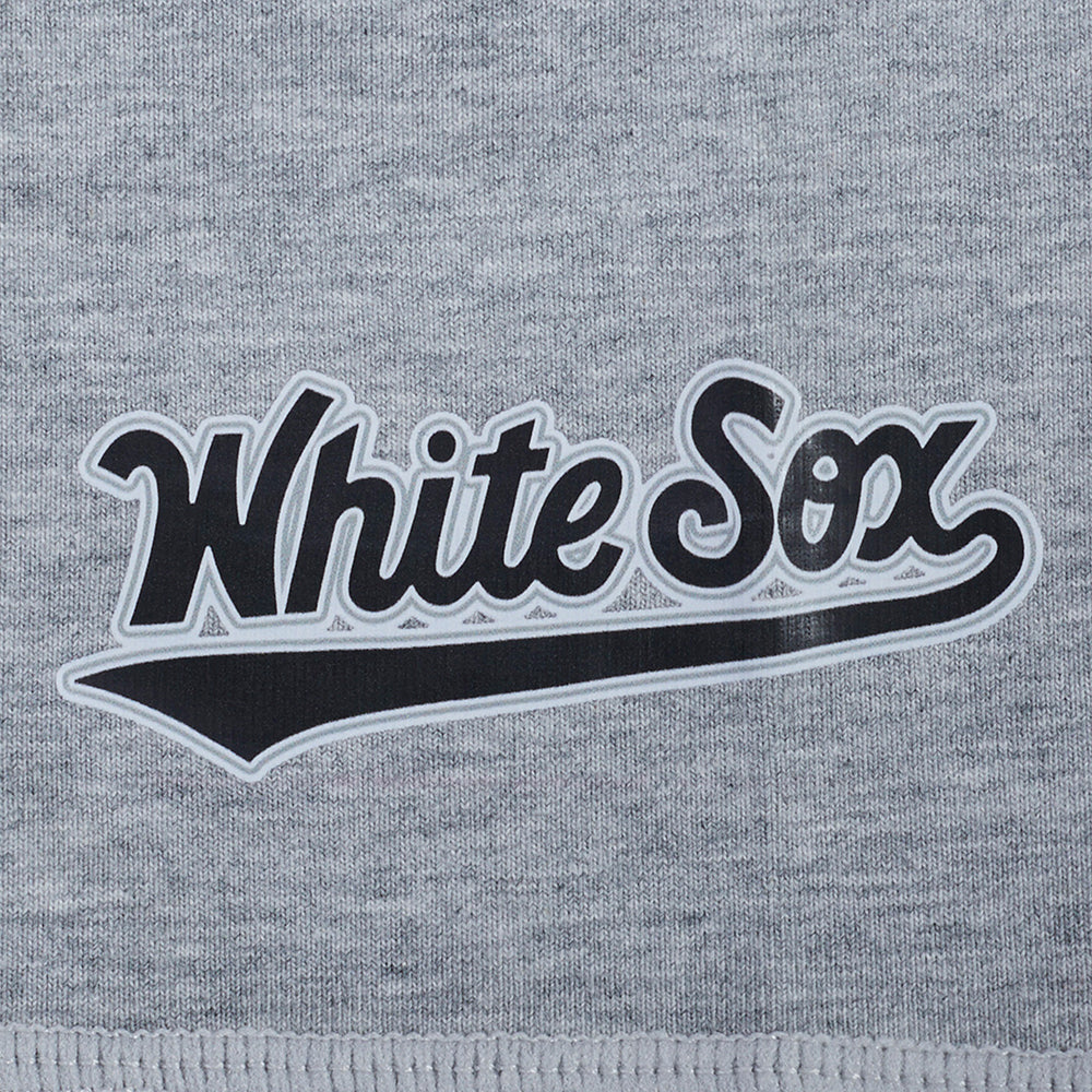MLB CHICAGO WHITE SOX CLASSIC WOMEN'S COTTON BIKE SHORT (HEATHER GREY) - Image 5