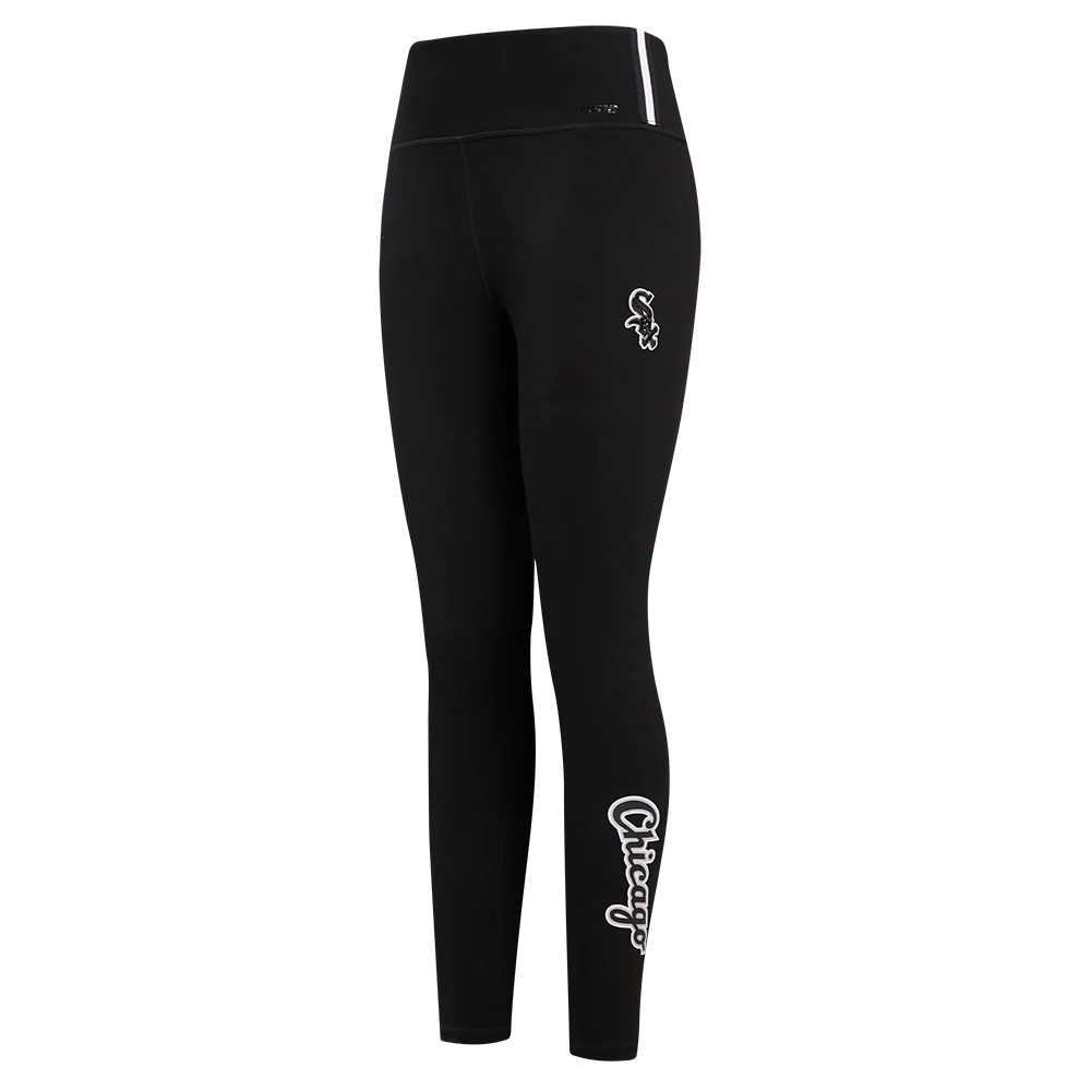 MLB CHICAGO WHITE SOX CLASSIC WOMEN'S JERSEY LEGGING (BLACK)