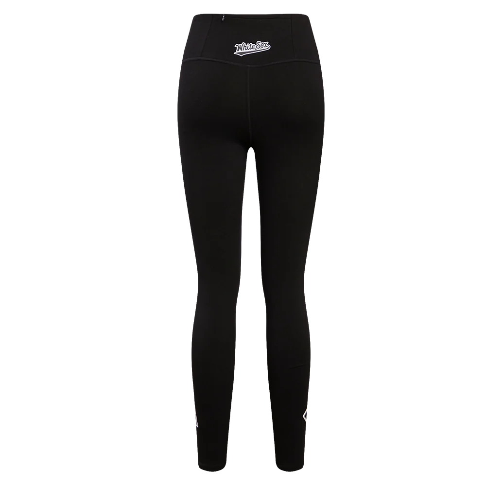 MLB CHICAGO WHITE SOX CLASSIC WOMEN'S JERSEY LEGGING (BLACK) - Image 4