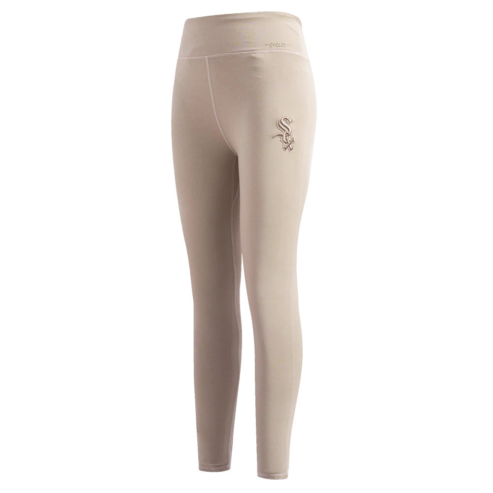MLB CHICAGO WHITE SOX NEUTRAL WOMEN'S JERSEY LEGGING (TAUPE)
