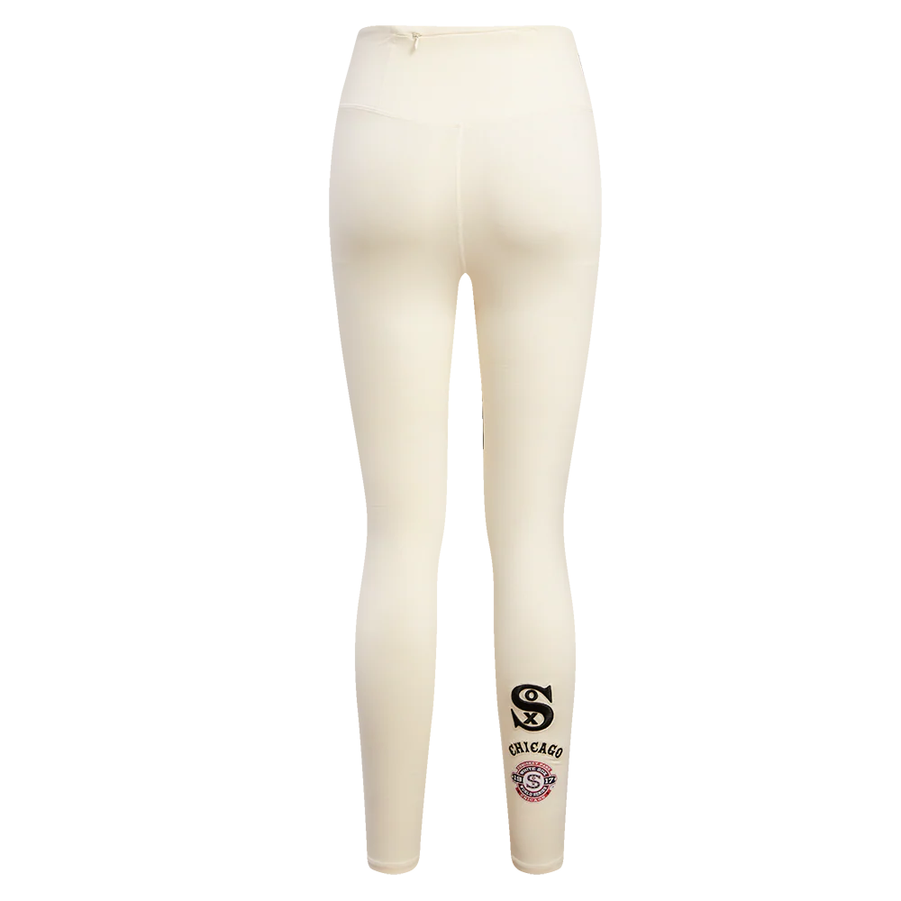 MLB CHICAGO WHITE SOX RETRO CLASSIC WOMEN'S JERSEY LEGGING (EGGSHELL) - Image 4