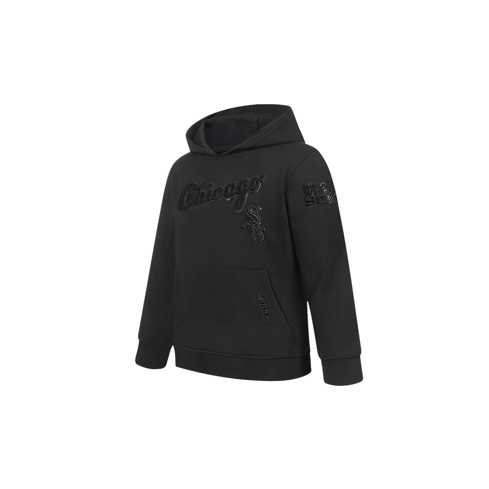 MLB CHICAGO WHITE SOX TRIPLE BLACK TODDLER BOYS FLEECE PO HOODIE (BLACK) - Image 2