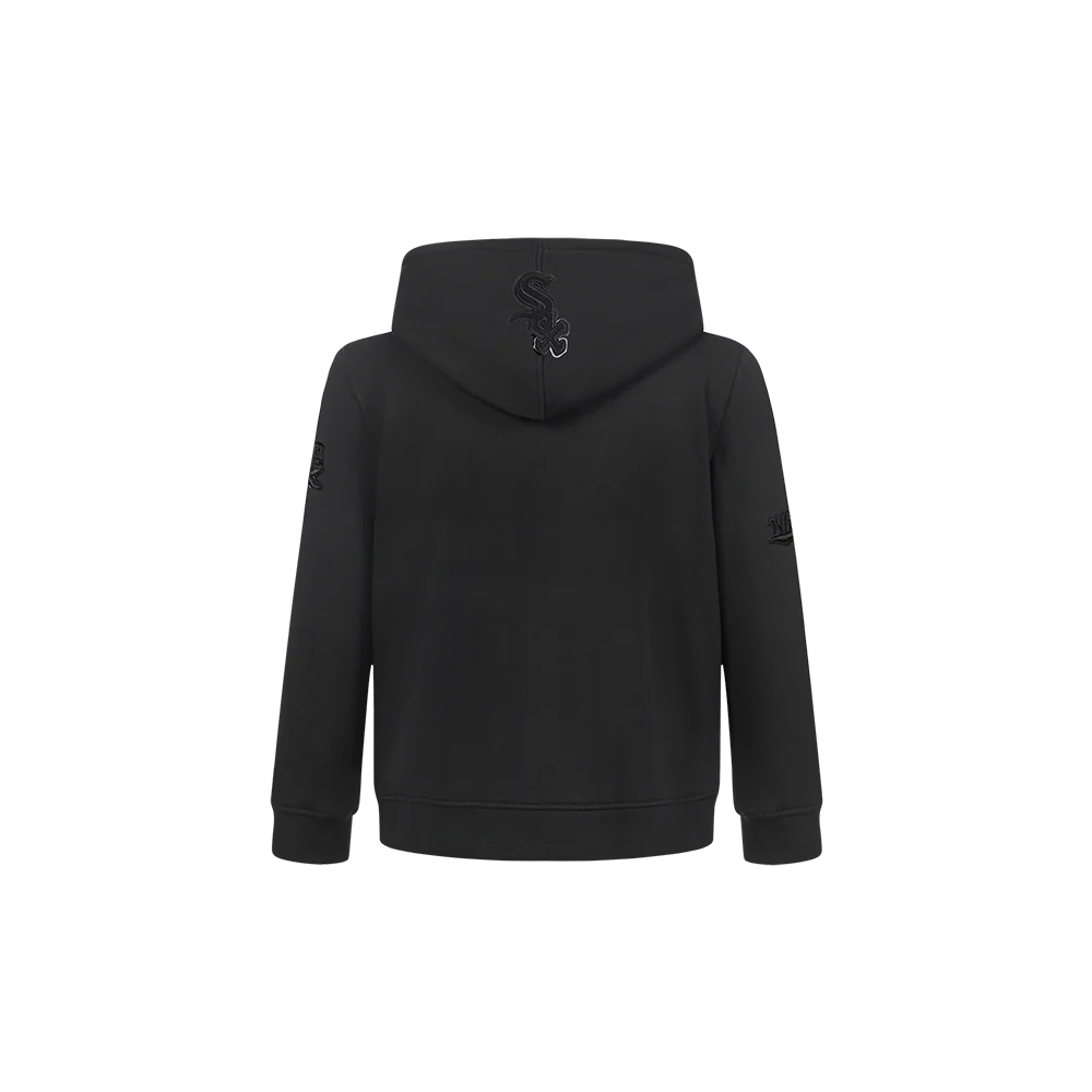 MLB CHICAGO WHITE SOX TRIPLE BLACK TODDLER BOYS FLEECE PO HOODIE (BLACK) - Image 3
